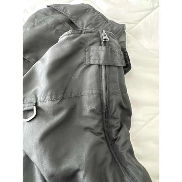 Arctic Quest Men’s Insulated Water Resistant Ski Snow Bib Pants Black Medium - Picture 13 of 16